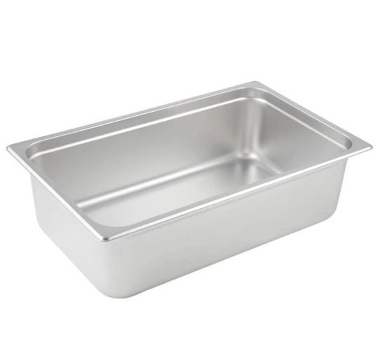 Hotel Pans 6 Pack Full Size - Stainless Steel Steam Table Pans, 4 Inch Deep Anti Jam Design Restaurant Catering Food Storage Industrial Use Hotel Pans 6 Pack Full Size - Stainless Steel Steam Table Pans, 4 Inch Deep Anti Jam Design Restaurant Catering Food Storage Industrial Use