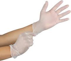 1000 Pieces 5 Mil Clear Vinyl Disposable Gloves, Powder and Latex Free, X- Large