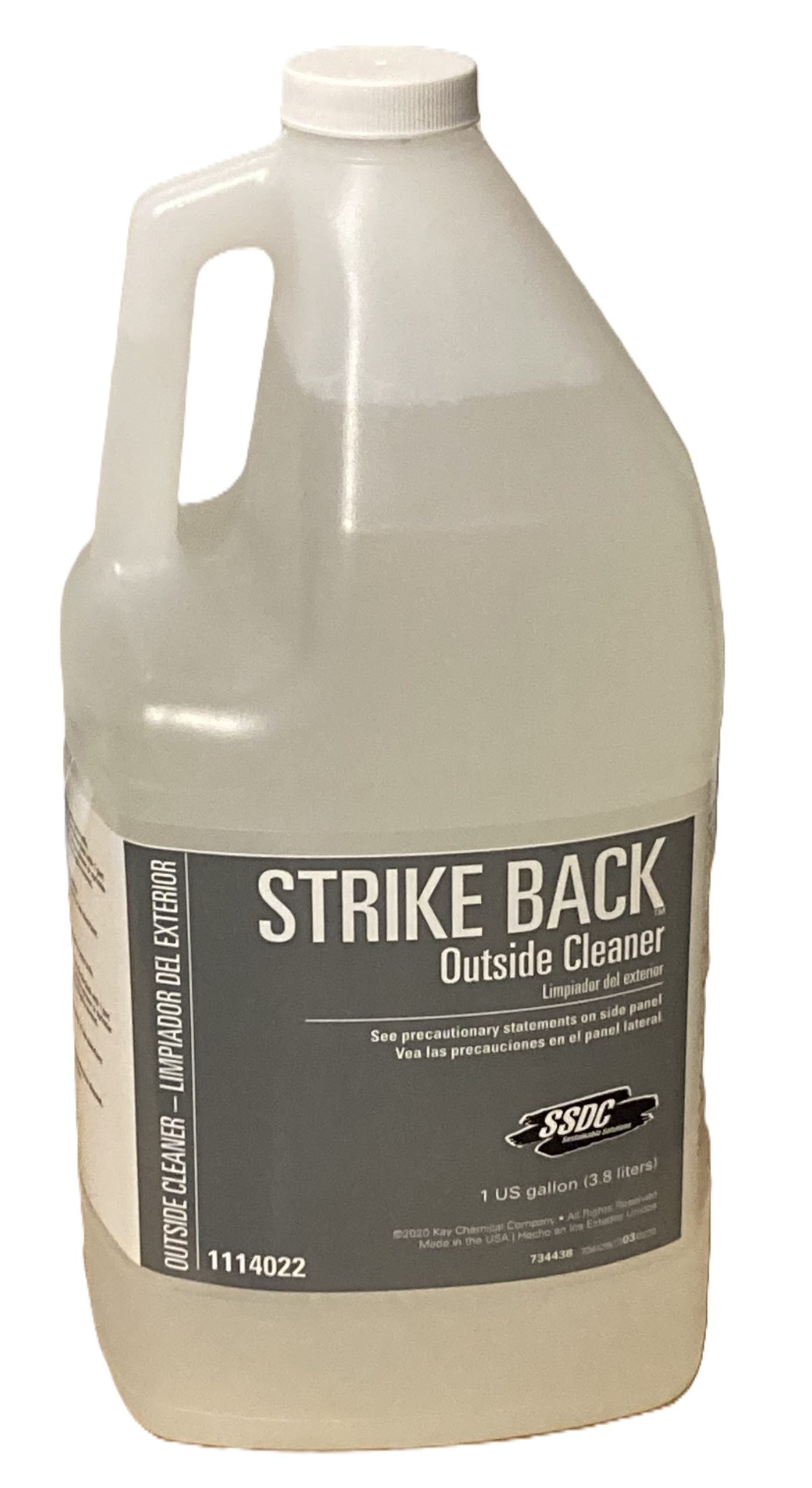 Back Outside Strike Back Outside Cleaner -4 Pack ( 1 US Gallon Each ) - Kitchen ...